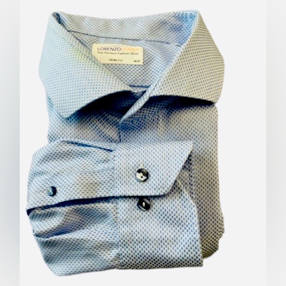 Lorenzo uomo the perfect fashion shirt trim fit - Picture 1 of 11
